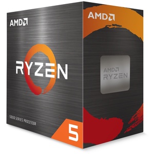 100-100000927BOX - AMD Ryzen 5 5600 - Processeur AM4 6C 12T 3.5-4.4GHz 32MB 65W sans GPU - Zen 3 Vermeer - BOX