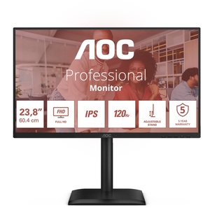 24E4U - AOC 24E4U - 23.8" FHD 16:9 4ms 120Hz IPS - VGA, HDMI et DP