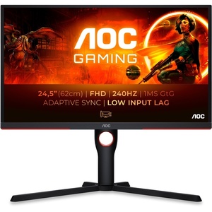 25G3ZM/BK - AOC 25G3ZM/BK - 24.5" FHD 16:9 0.5ms 240Hz VA - 2x HDMI et DP