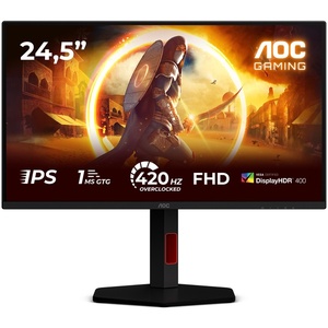 25G4KUR - AOC 25G4KUR - 24.5" FHD 16:9 0.5ms 400Hz IPS - 2x HDMI et DP
