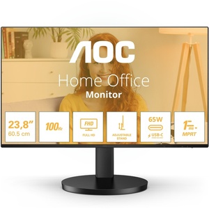 27B3CF2 - AOC 27B3CF2 - 27" FHD 16:9 4ms 100Hz IPS - HDMI et USB-C (DP alt mode et PD 65W)