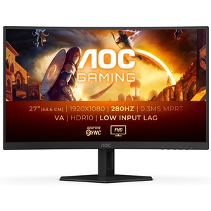 C27G4ZXE - AOC C27G4ZXE - 27" FHD incurvé 1500R 16:9 0.3ms 280Hz VA - 2x HDMI et DP