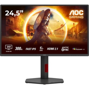 Q25G4SR - AOC Q25G4SR - 24.5" QHD 16:9 0.3ms 300Hz IPS - HDMI et DP