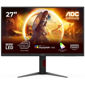 U27G4XM - AOC U27G4XM - 27" UHD 4K 16:9 1ms 160Hz IPS - HDMI et DP