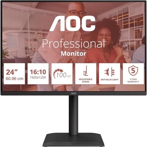 X24E4U - AOC X24E4U - 24" WUXGA 16:10 4ms 100Hz IPS - VGA, HDMI et DP