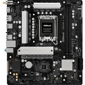 90-MXBSF0-A0UAYZ - ASRock B860M-X WiFi R2.0 - Carte mère Intel LGA1851 µATX B860 DDR5 Wi-Fi