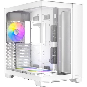 0-761345-10028-1 - Antec C8 ARGB White - Boîtier E-ATX blanc avec fenêtre