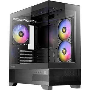 0-761345-10143-1 - Antec CX500M ARGB Black - Boîtier µATX avec fenêtre