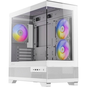 0-761345-10144-8 - Antec CX500M ARGB White - Boîtier µATX blanc avec fenêtre