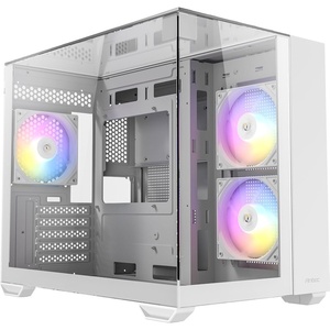 0-761345-10141-7 - Antec CX600M Trio ARGB White - Boîtier µATX blanc avec fenêtre