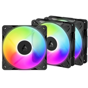 ACFAN00333A - Arctic P12 Pro Reverse A-RGB Black - Pack de 3 ventilateurs 120mm noir