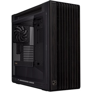 90DC00J0-B09030 - Asus ProArt PA602 Wood Edition Modern Black - Tempered Glass Panel - Boîtier ATX avec fenêtre