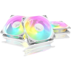 90DA0093-B09020 - Asus TUF Gaming TR120 ARGB White - Pack de 3 ventilateurs 120mm blanc