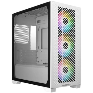 E301-WGNN-S00 - Cooler Master Elite 301 White - Boîtier µATX blanc avec fenêtre