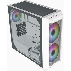 H500-WGNN-S00 - Cooler Master HAF 500 White - Boîtier E-ATX blanc avec fenêtre