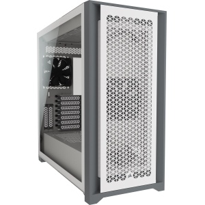 CC-9011211-WW - Corsair 5000D Airflow White - Boîtier E-ATX blanc avec fenêtre