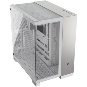 CC-9011285-WW - Corsair 6500X White/Satin Gray Aluminium - Boîtier ATX blanc avec fenêtre