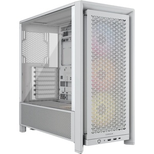CC-9011297-WW - Corsair Frame 4000D RS ARGB White - Boîtier ATX blanc avec fenêtre