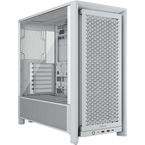 CC-9011313-WW - Corsair Frame 4000D RS White - Boîtier ATX blanc avec fenêtre