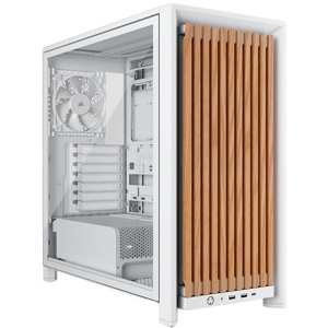 CC-9011341-WW - Corsair Frame 4000D RS Wood White - Boîtier ATX avec fenêtre