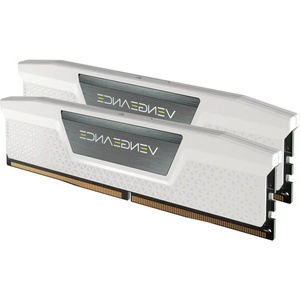 CMK32GX5M2B6400Z36W - Corsair Vengeance - Kit mémoire 32GB (2x16) DDR5-6400 CL36-48-48-104 blanc