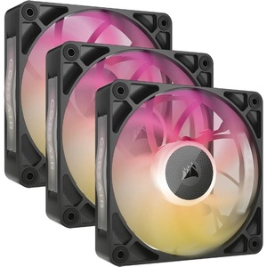 CO-9051034-WW - Corsair iCUE Link RX120 Max RGB - Pack de 3 ventilateurs 120mm noir avec iCUE Link Link System Hub