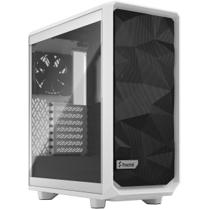 FD-C-MES2C-05 - Fractal Design Meshify 2 Compact White Tempered Glass Clear Tint - Boîtier ATX blanc avec fenêtre