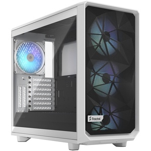 FD-C-MES2A-08 - Fractal Design Meshify 2 RGB White Tempered Glass Clear Tint - Boîtier E-ATX blanc avec fenêtre