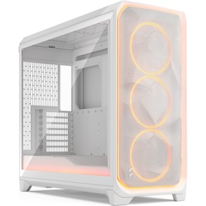 FD-C-MES3X-05 - Fractal Design Meshify 3 XL Ambience Pro RGB White TG Clear Tint - Boîtier E-ATX blanc avec fenêtre