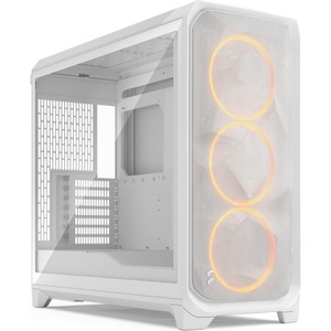 FD-C-MES3X-06 - Fractal Design Meshify 3 XL RGB White TG Clear Tint - Boîtier E-ATX blanc avec fenêtre