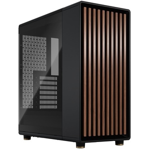 FD-C-NOR1C-02 - Fractal Design North Charcoal Black Tempered Glass Dark Tint - Boîtier ATX avec fenêtre