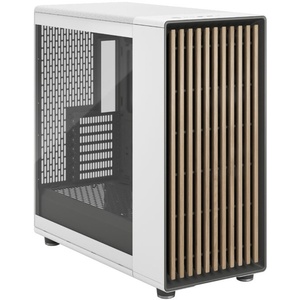 FD-C-NOR1X-04 - Fractal Design North XL Chalk White Tempered Glass Clear - Boîtier E-ATX blanc avec fenêtre