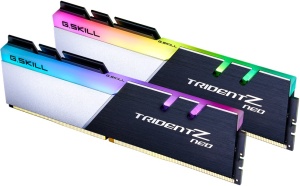 F4-3200C16D-16GTZN - G.Skill Trident Z Neo RGB - Kit mémoire 16GB (2x8) DDR4-3200 CL16-18-18-38