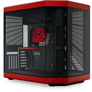CS-HYTE-Y70-BR - Hyte Y70 Black Cherry - Boîtier E-ATX noir/rouge avec fenêtre