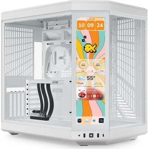 CS-HYTE-Y70TTI-WW - Hyte Y70 Touch Infinite Snow White - Boîtier E-ATX blanc avec fenêtre