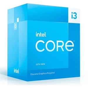 BX8071513100F - Intel Core i3-13100F - Processeur LGA1700 4C 8T 3.4-4.5GHz 12MB sans GPU - Raptor Lake - BOX