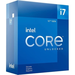 BX8071512700KF - Intel Core i7-12700KF - Processeur LGA1700 8+4C 20T 3.6-5.0GHz 25MB sans GPU - Alder Lake - BOX sans ventirad