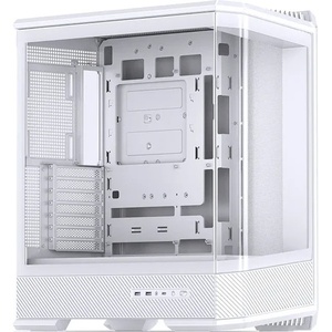 D400 WHITE - Jonsbo D400 White - Boîtier ATX blanc avec fenêtre