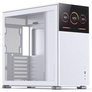 D41 MESH WHITE SC - Jonsbo D41 Mesh Screen White - Boîtier ATX blanc avec fenêtre