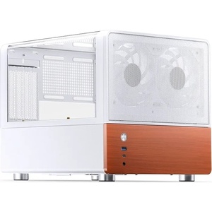 V12 WHITE - Jonsbo V12 White - Boîtier µATX blanc avec fenêtre