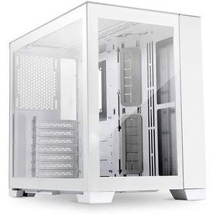 O11DMINI-S - Lian Li O11 Dynamic Mini Snow White - Boîtier E-ATX blanc avec fenêtre