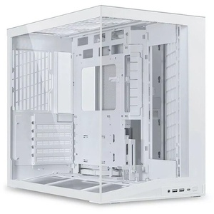 O11DMIV2W - Lian Li O11 Dynamic Mini V2 White - Boîtier ATX blanc avec fenêtre