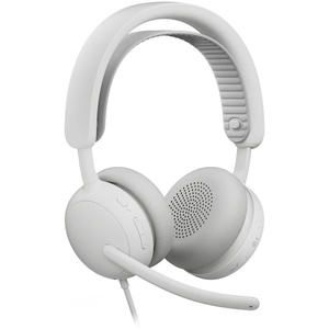 981-001617 - Logitech Zone Wired 2 Teams for Business blanc cassé - Casque filaire USB et USB-C