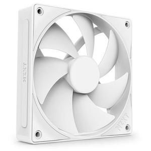 RF-P12SF-W2 - NZXT F120P (2024) Matte White - Ventilateur 120mm blanc mat