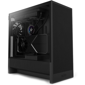 CC-H52FB-01 - NZXT H5 Flow Black (2024) - Boîtier E-ATX avec fenêtre