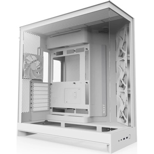 CM-H92FW-01 - NZXT H9 Flow (2025) White - Boîtier E-ATX blanc avec fenêtre