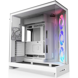 CM-H92FW-R1 - NZXT H9 Flow RGB (2025) White - Boîtier E-ATX blanc avec fenêtre
