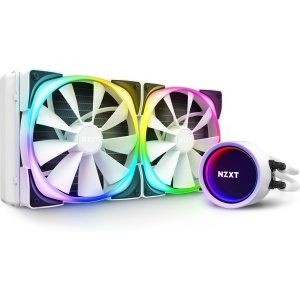 RL-KRX63-RW - NZXT Kraken X63 RGB Matte White - Watercooling 280mm blanc mat