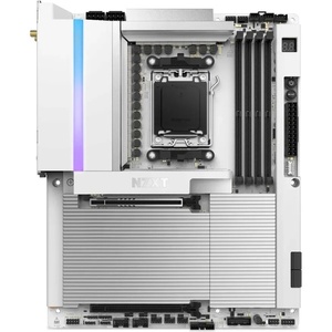 N9-X87XT-W1 - NZXT N9 X870E White - Carte mère AMD AM5 ATX X870E DDR5 Wi-Fi