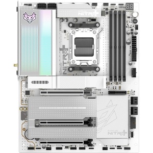 52122-11-40G - Sapphire Nitro+ X870EA PhantomLink Polar Edition - Carte mère blanche AMD AM5 ATX X870 DDR5 Wi-Fi